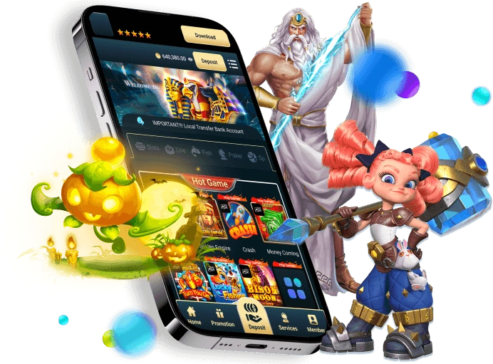 Giao diện trò chơi slot banca28 xổ số